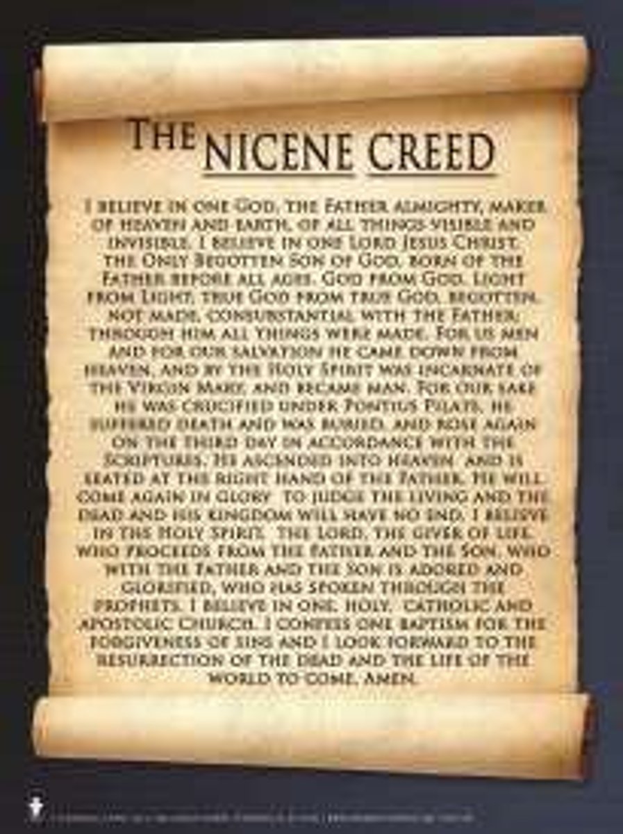 <p>- Has a normal human life as a teacher and healer</p><p>- But continues to have unique authority from God: described as "Son of God" in Nicene Creed.</p>