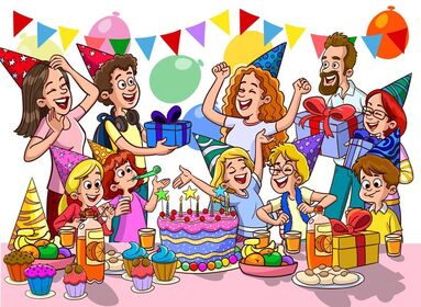 <p>birthday party</p>