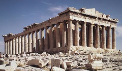 <ul><li><p>Architects of the Parthenon</p></li><li><p>Parthenon, Athens, 440 BCE</p></li><li><p>Athens, Greece</p></li></ul>