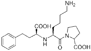 <p>What is true about the following drug? (SATA)</p><p>a) This drug prevents the conversion of angiotensin 1 to angiotensin 2</p><p>b) This drug's carboxylic acid binds to zinc on ACE</p><p>c) This drug's amine binds to zinc on ACE</p><p>d) This drug can taste like garlic</p>