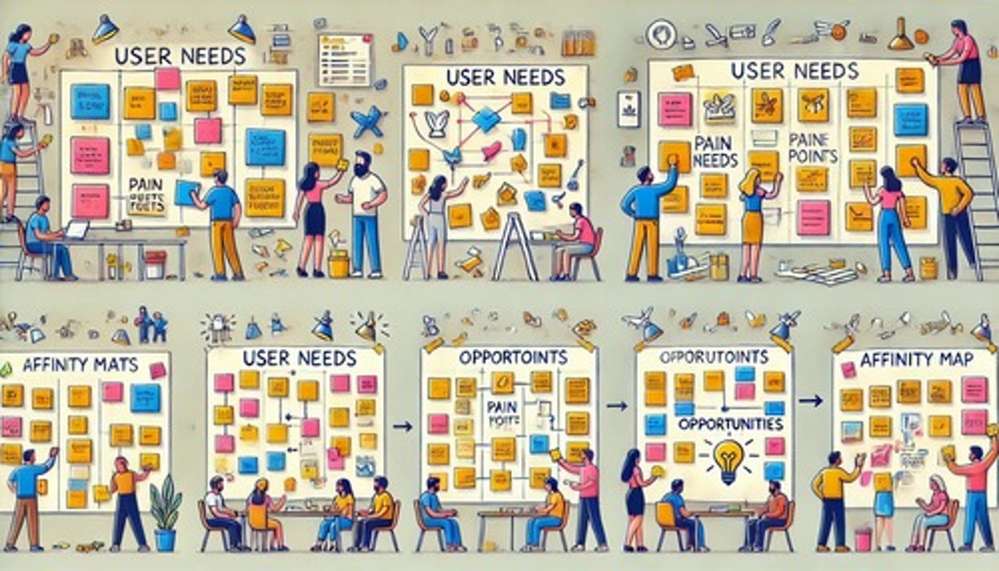 <p>Visual tool for grouping related ideas or quotes.</p>