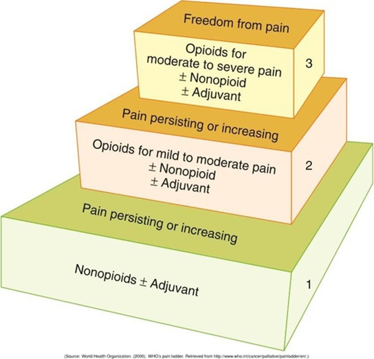 <p>Three-step approach for pain management.</p>