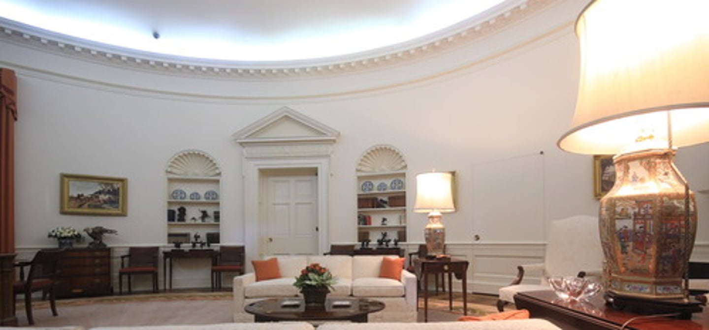 <p>What is the name of the presidents office located in the west wing?</p>