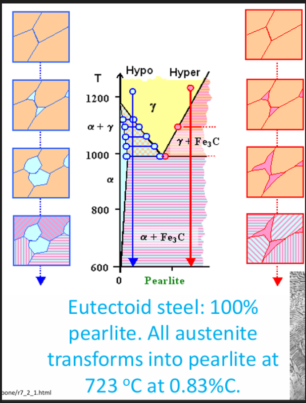 <p>Microstructure of plain C steel</p>