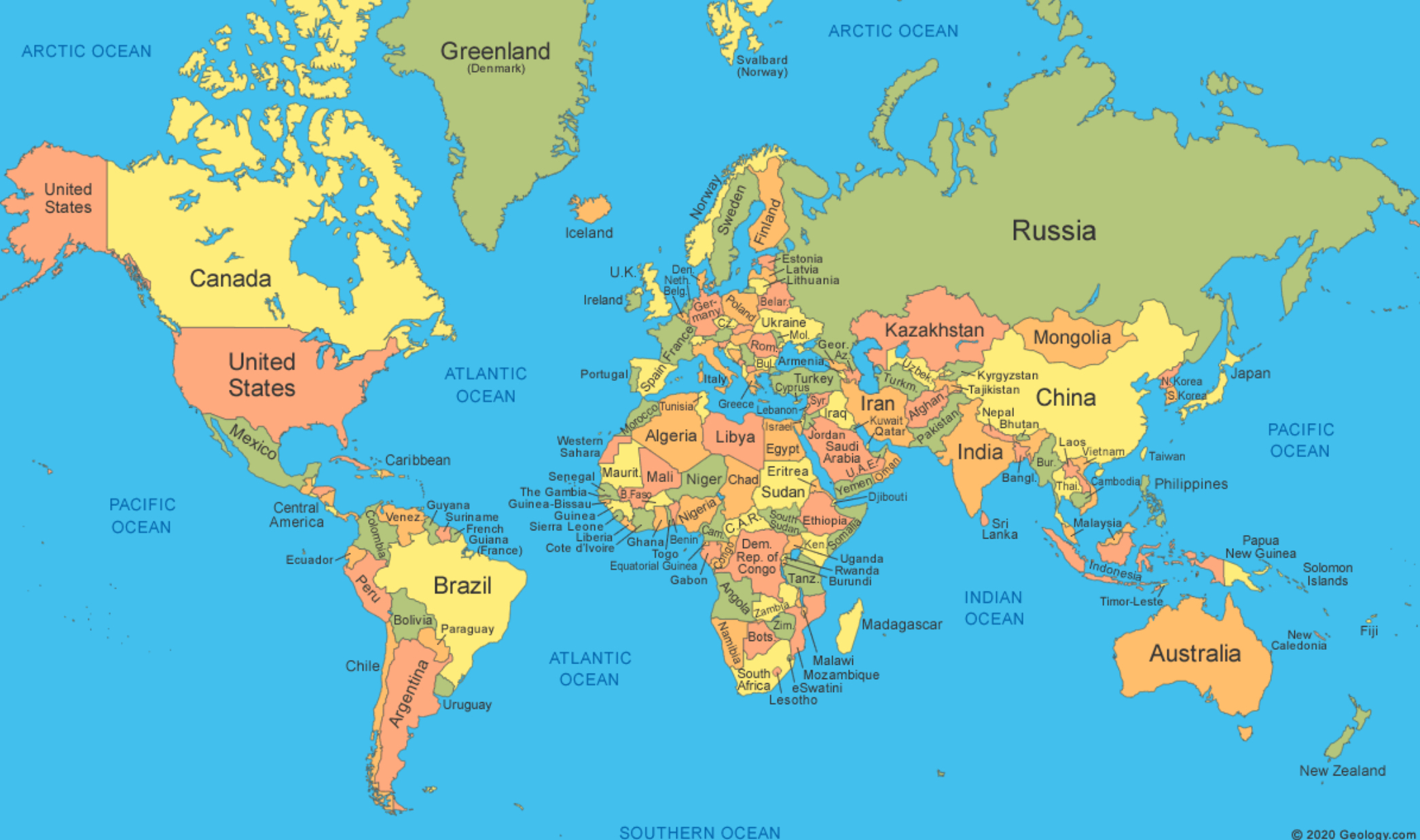 <p>World Map</p>