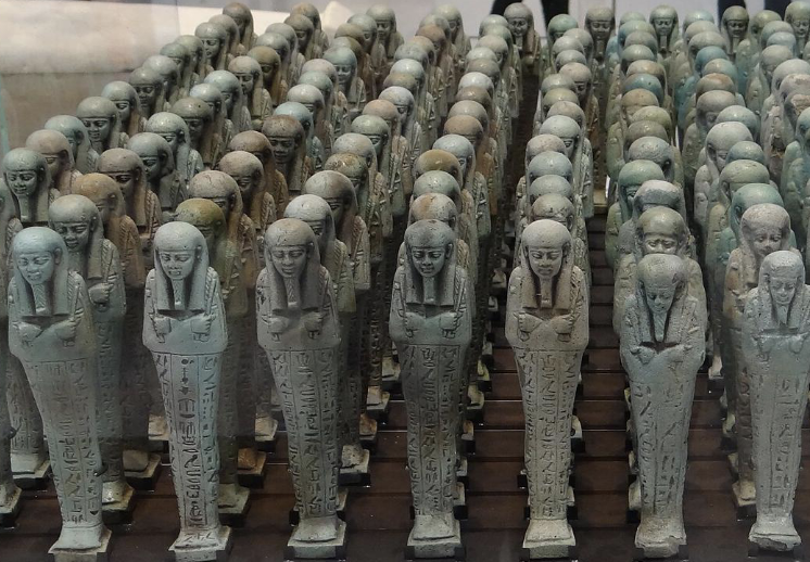 <p>shabti statue</p>