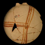 <p>LOCAL IMITATION -Sloppier, more carinated-Ladders touch vs Real White Slip where ladders do not touch on the bottom of the bowl</p>