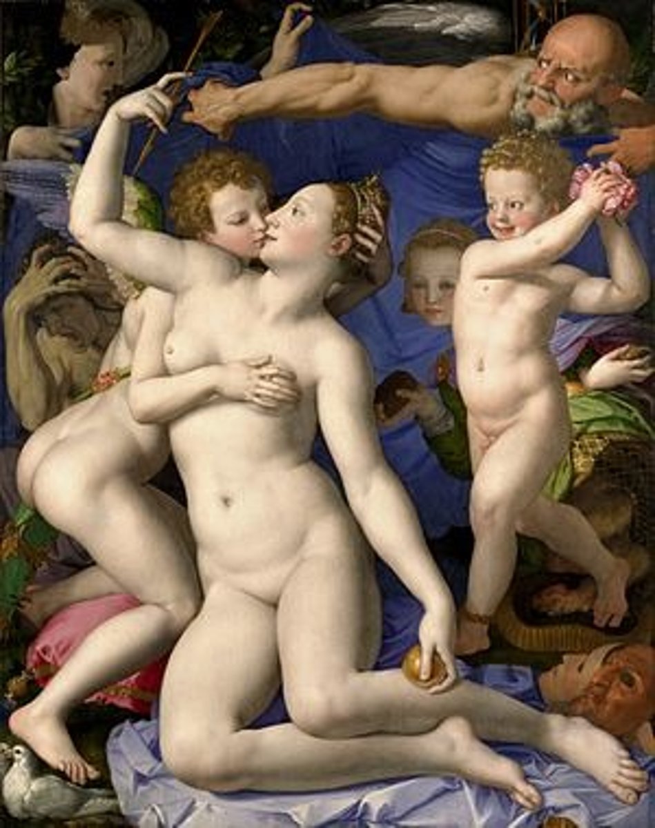 <p>Bronzino, 1546, mannerism/late ren</p>