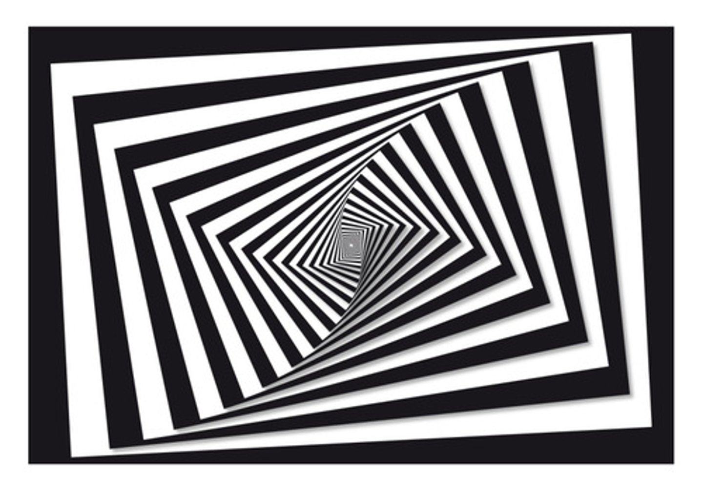 <p>a type of modern art that uses patterns that do not exist naturally in order to create images that appear to move or to be something that they are not</p>