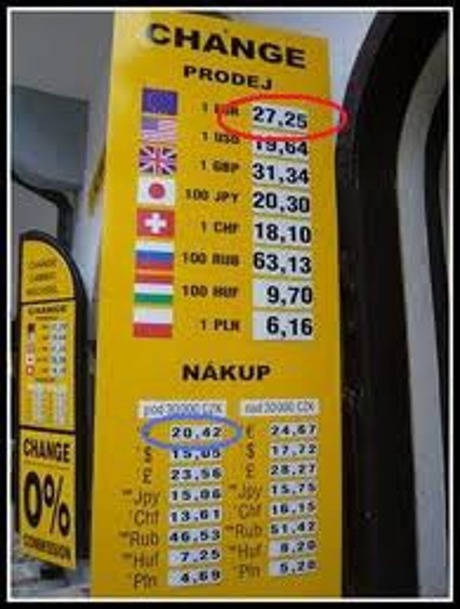 <p>The rate at which one currency is exchanged for another.</p>