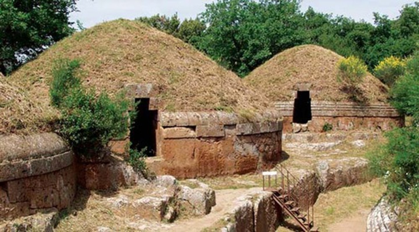<p>pre-historic burial mound</p>