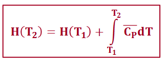 <p>relates the heat of a reaction at different temperatures through heat capacity</p>