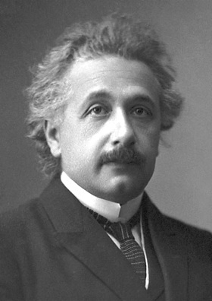 <p>physicist born in Germany who formulated the special theory of relativity and the general theory of relativity</p>