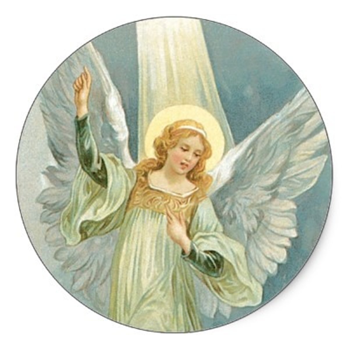 <p>an angel</p>