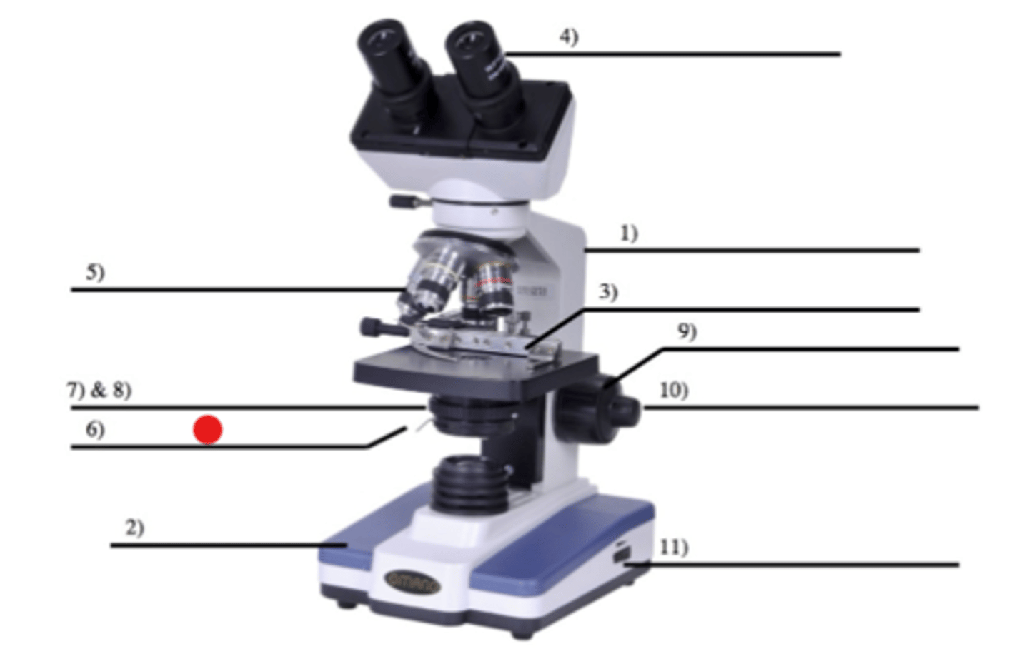 <p>6</p><p>- Controls the iris diaphragm</p>