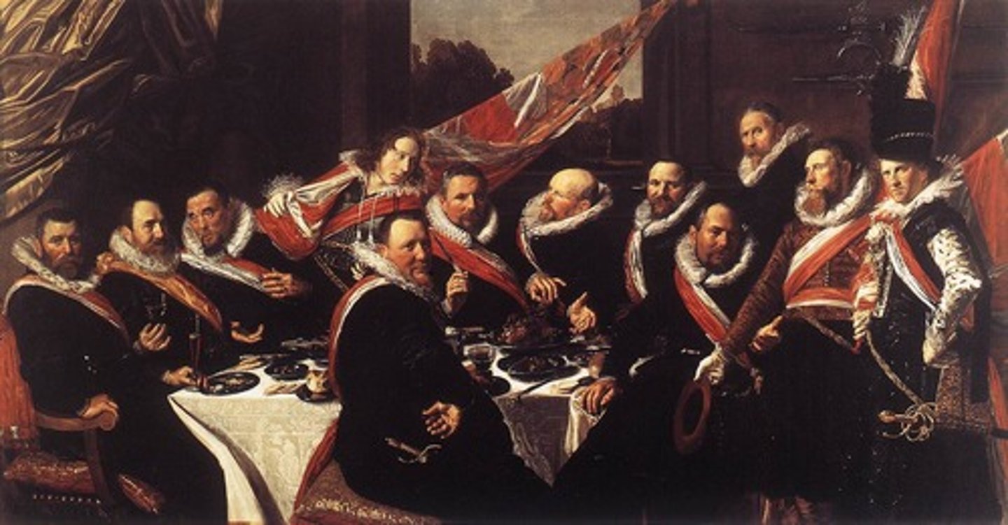 <p>연회, 만찬 a large feast</p>