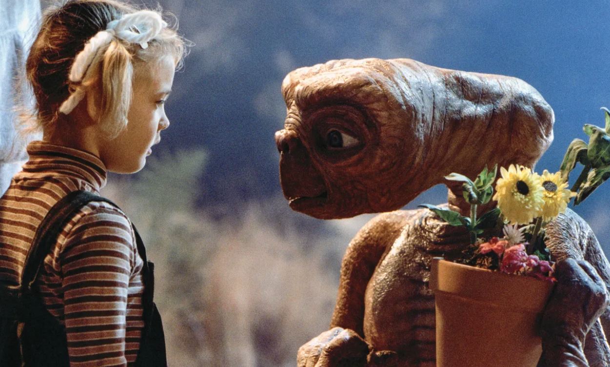 <p>E.T.; the Extra Terrestrial</p>