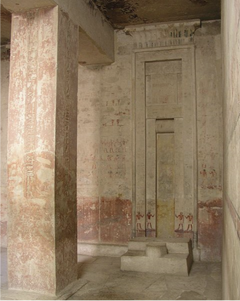 <p>ka door in mastaba</p>