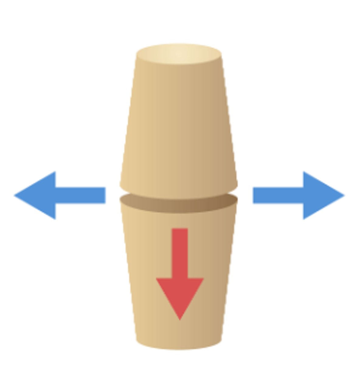 <p>allows only gliding movement.</p>