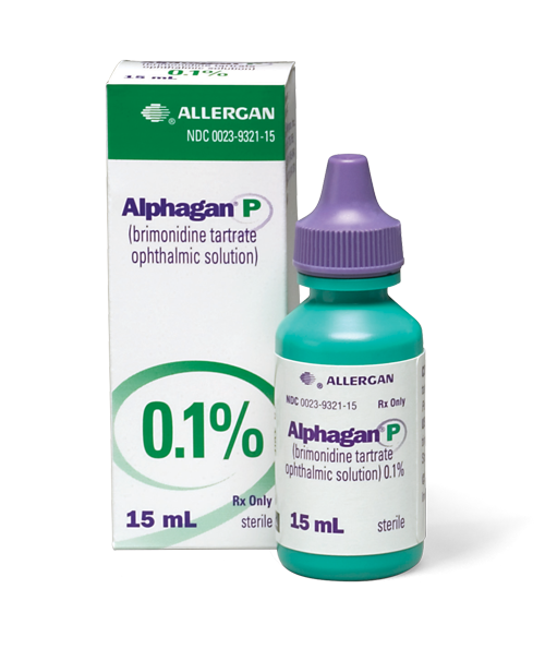 <p>Alphagan P (alpha-agonist)</p>