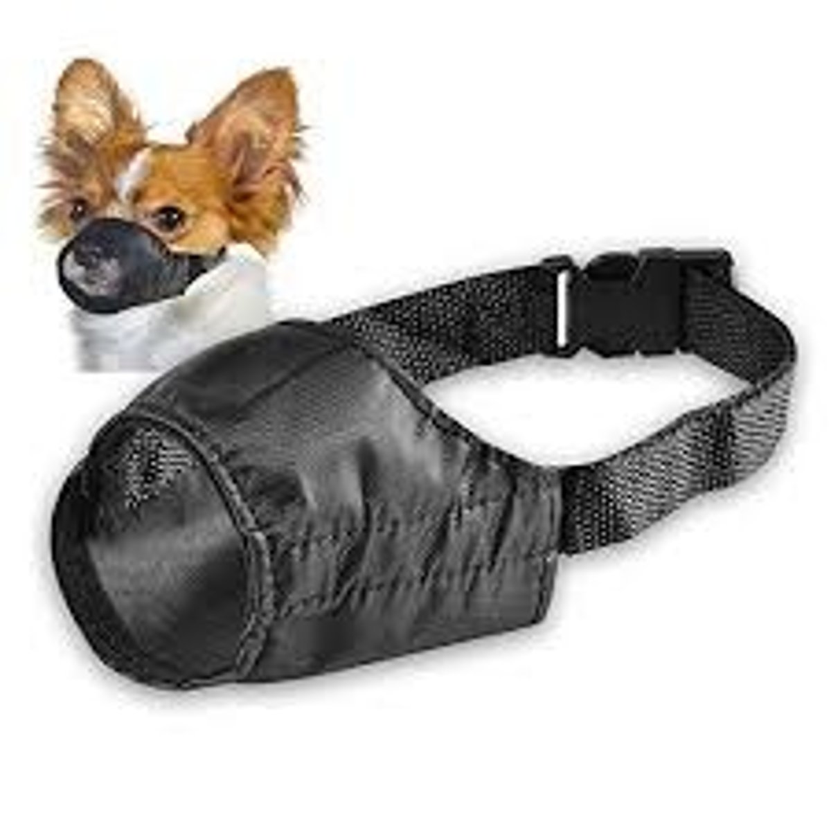 <p>Wraps securely around the mouth preventing any mouth movement</p>