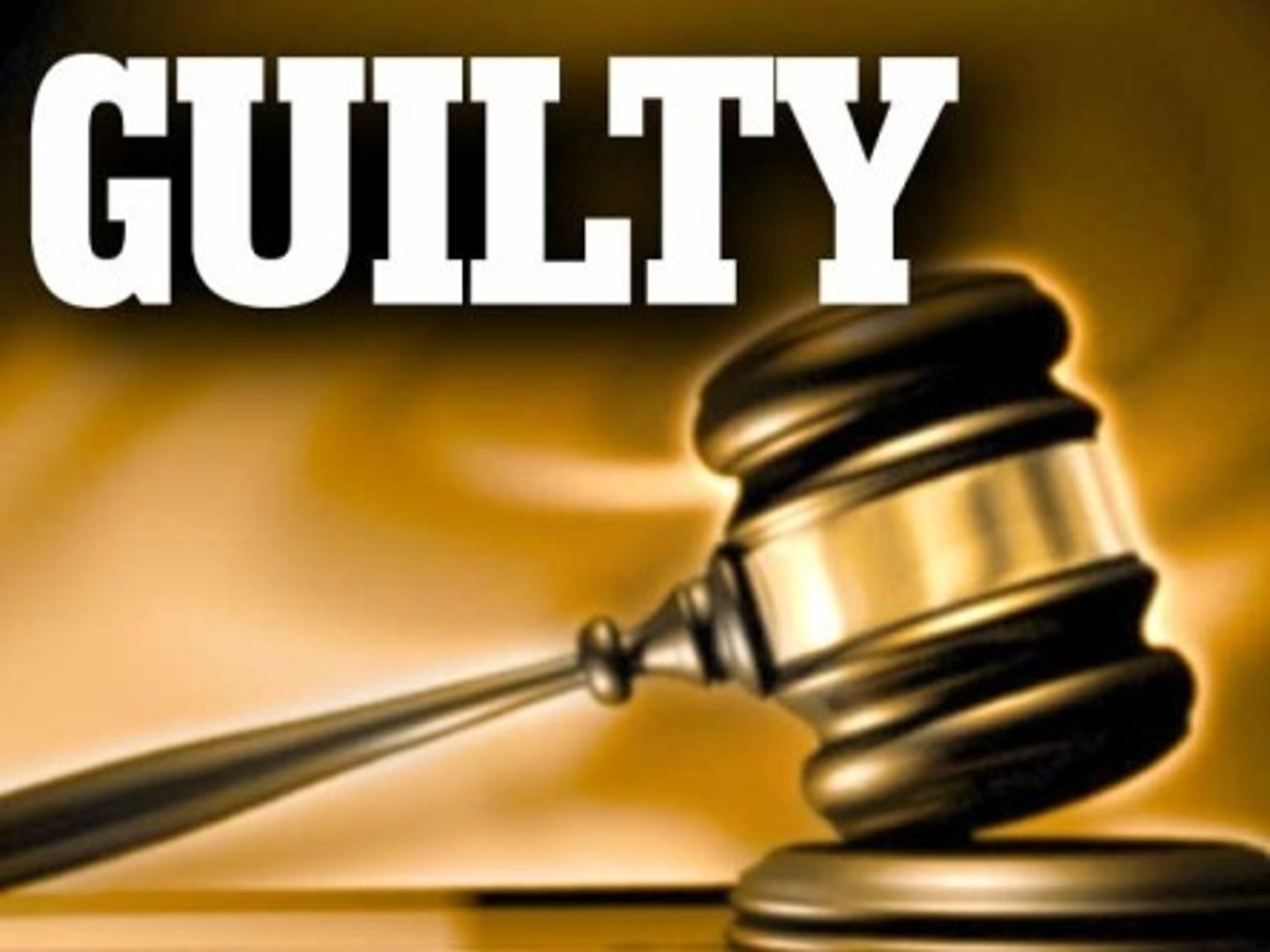 <p>guilty</p>