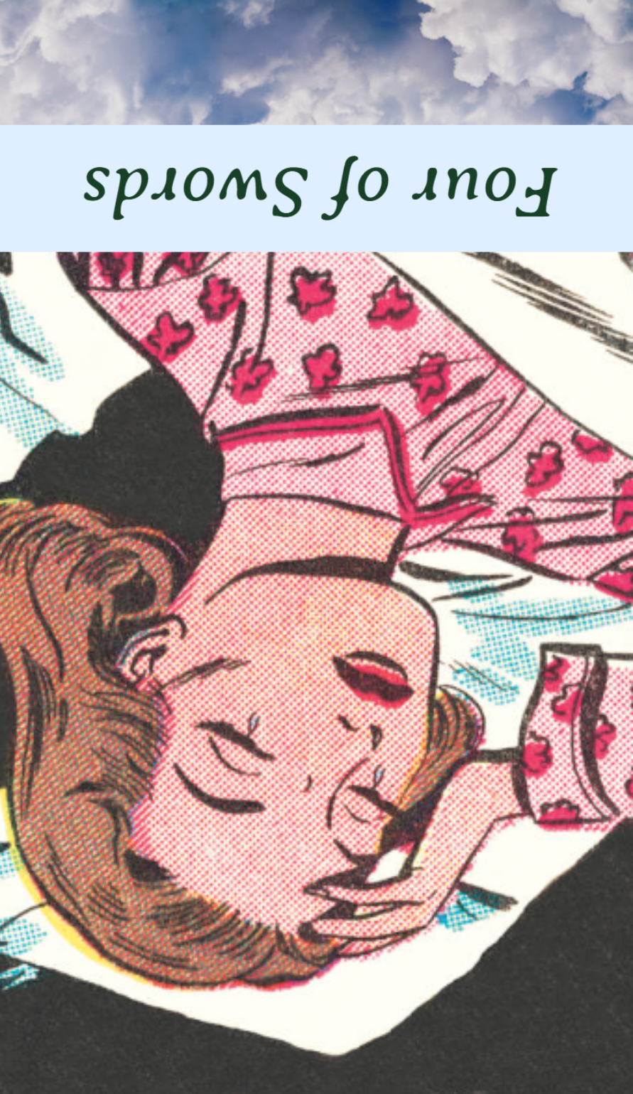 <p>Four of Swords Reversed</p>