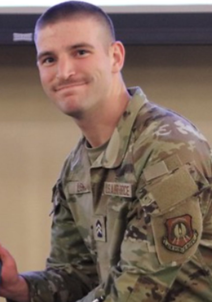 <p>Cadet Captain Joseph Lisnak</p>