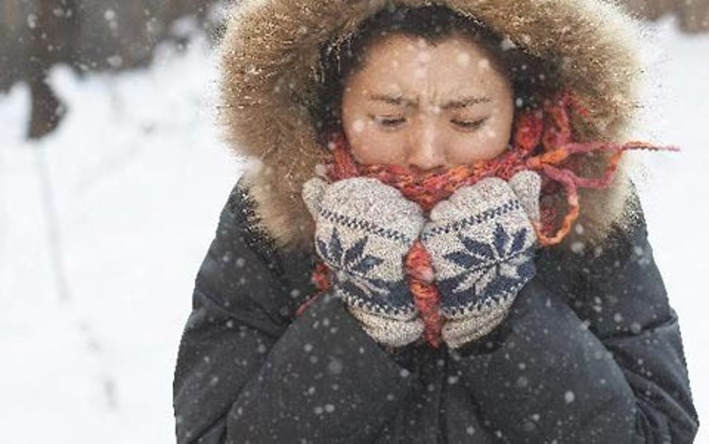 <p>to be cold</p>