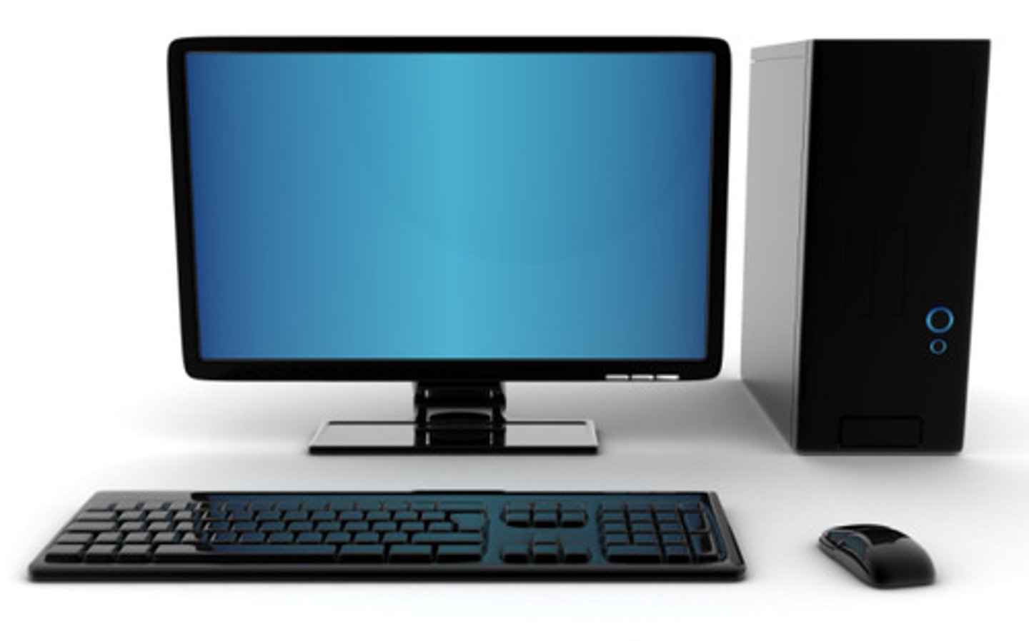 <p>a computer - máy tính</p>