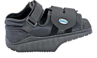 <p>what is the name, type, and purpose of this foot orthotic?</p>