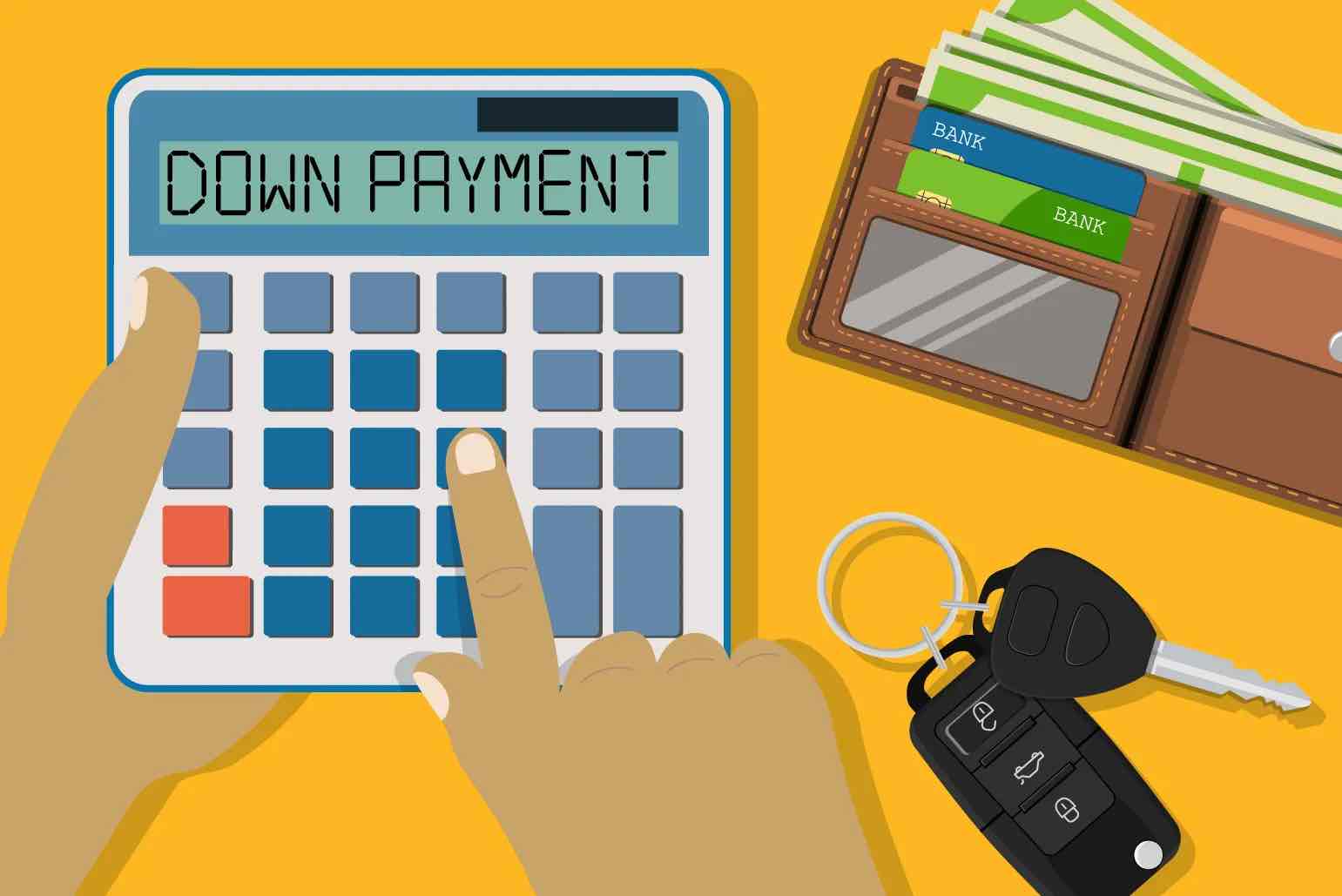 <p>Down payment </p>