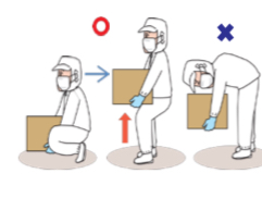 <p>不安定(ふあんてい)な姿勢(しせい)のまま、重(おも)い物(もの)を持(も)ち上(あ)げようとした</p>
