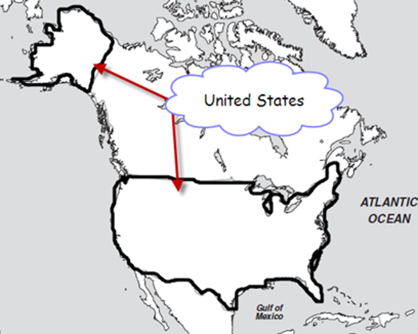 <p>State shape that has separations either by ocean (islands) or an intervening state.</p>