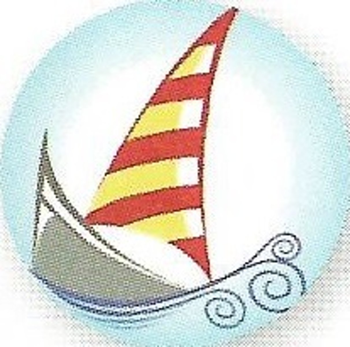 <p>ходить под парусом, плыть</p>