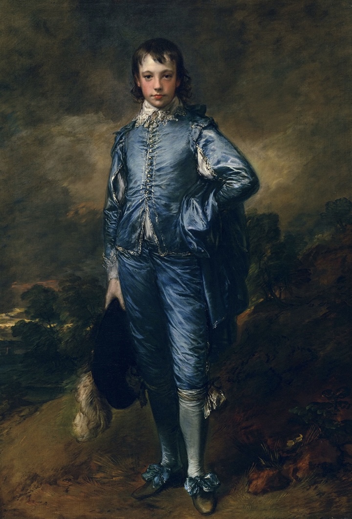 <p>The Blue Boy, 1770</p>