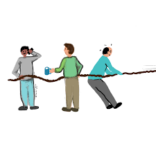 <p>Then tendency for individuals to put in less effort when working in a group compared to when working alone.</p>