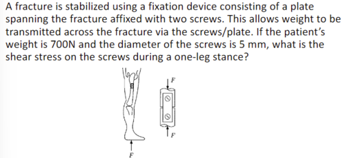 shear stress statement