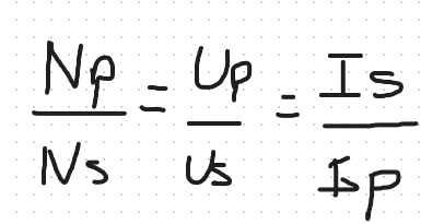 <p>transformer ratios</p>