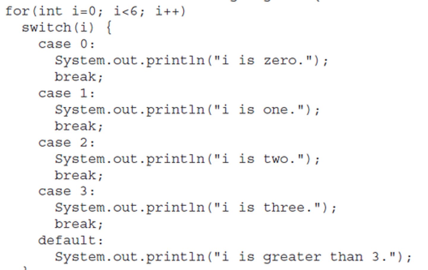 <p>Loops that have a predetermined beginning, end, and increment (step interval).</p>