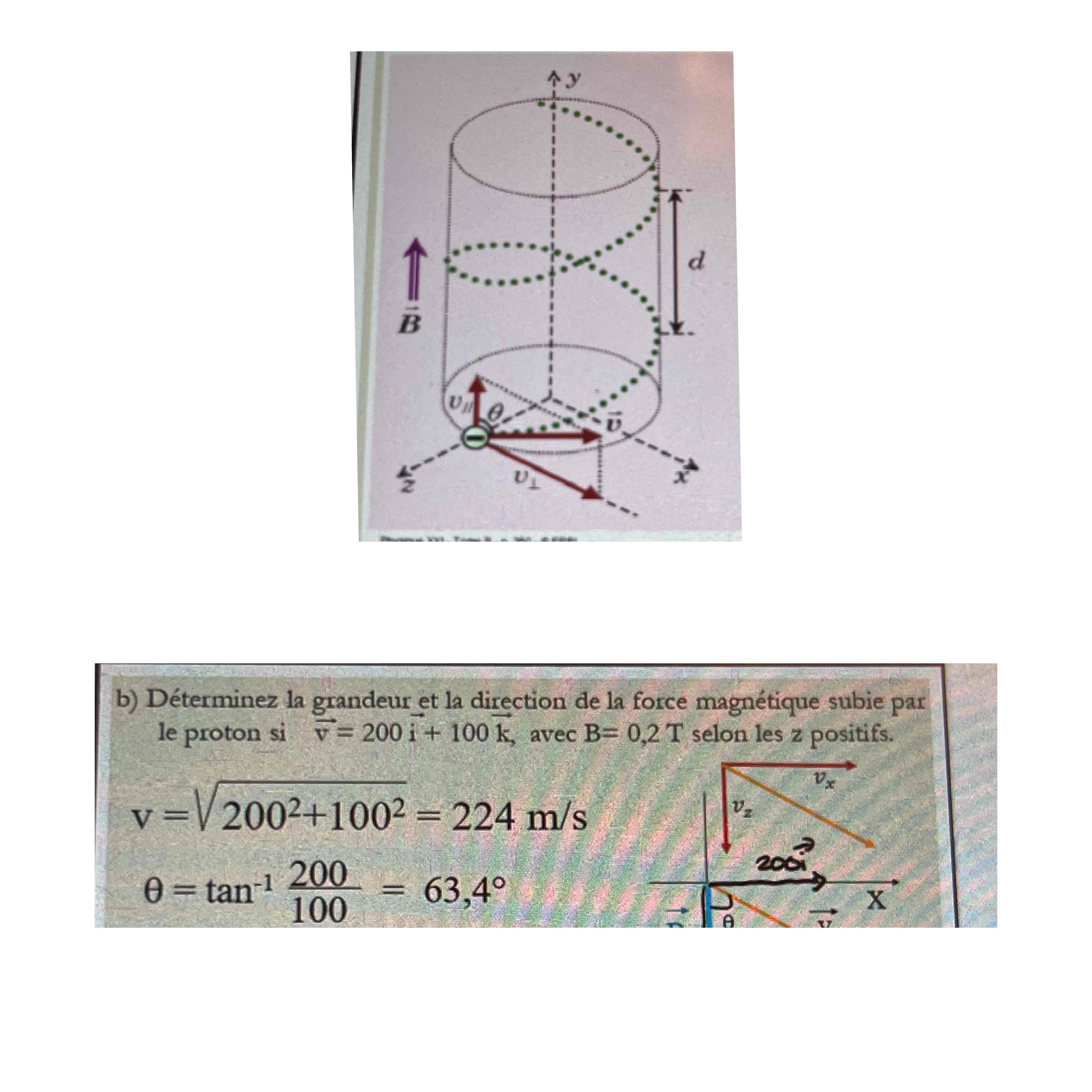 <p>La vitesse parallèle contrôle la vitesse rectiligne de la particule (il est constant)</p><p></p><p>La vitesse perpendiculaire contrôle l’orientation de la particule (elle est toujours changeante)</p>