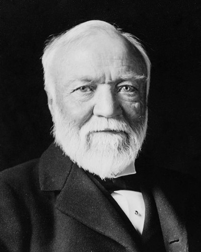 <p>This man was the founder of the Carnegie Steel Company &amp; promoted philanthropy among wealthy industrialists known as the Gospel of Wealth.</p>
