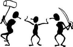 (v.) to plead on behalf of someone else; to serve as a third party or go-between in a disagreement

synonyms: intervene, mediate