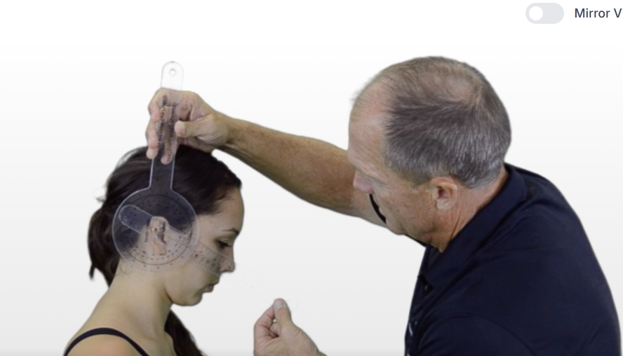 <p>A therapist is preparing to use a goniometer to test for cervical flexion. What is the normal ROM for cervical flexion? </p>