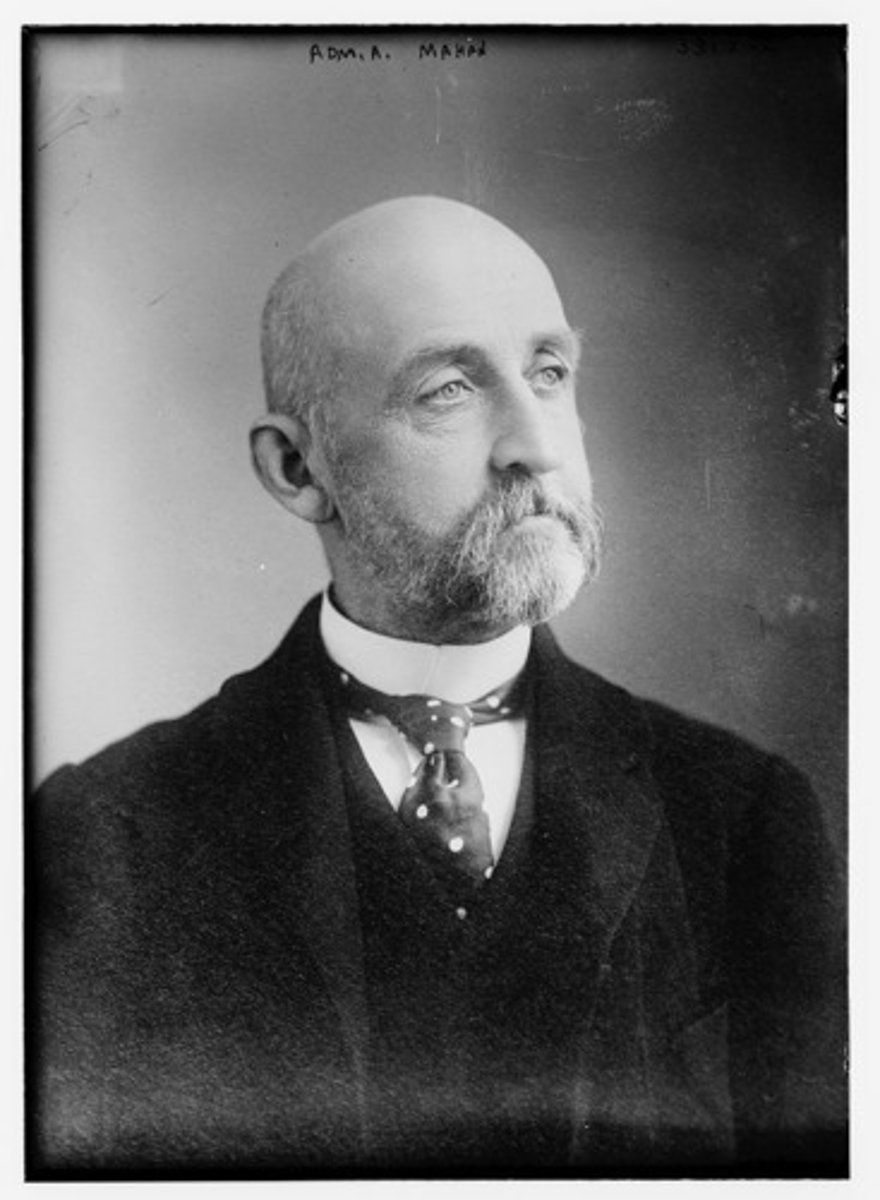 <p>Author who argued in 1890 that the economic future of the United States rested on new overseas markets protected by a larger navy. Wrote "The Influence of Sea Power Upon History"</p>