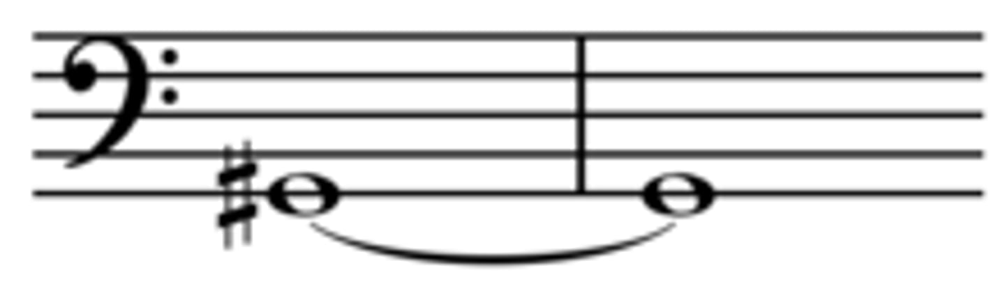 <p>tie / hold for the value of both notes</p>