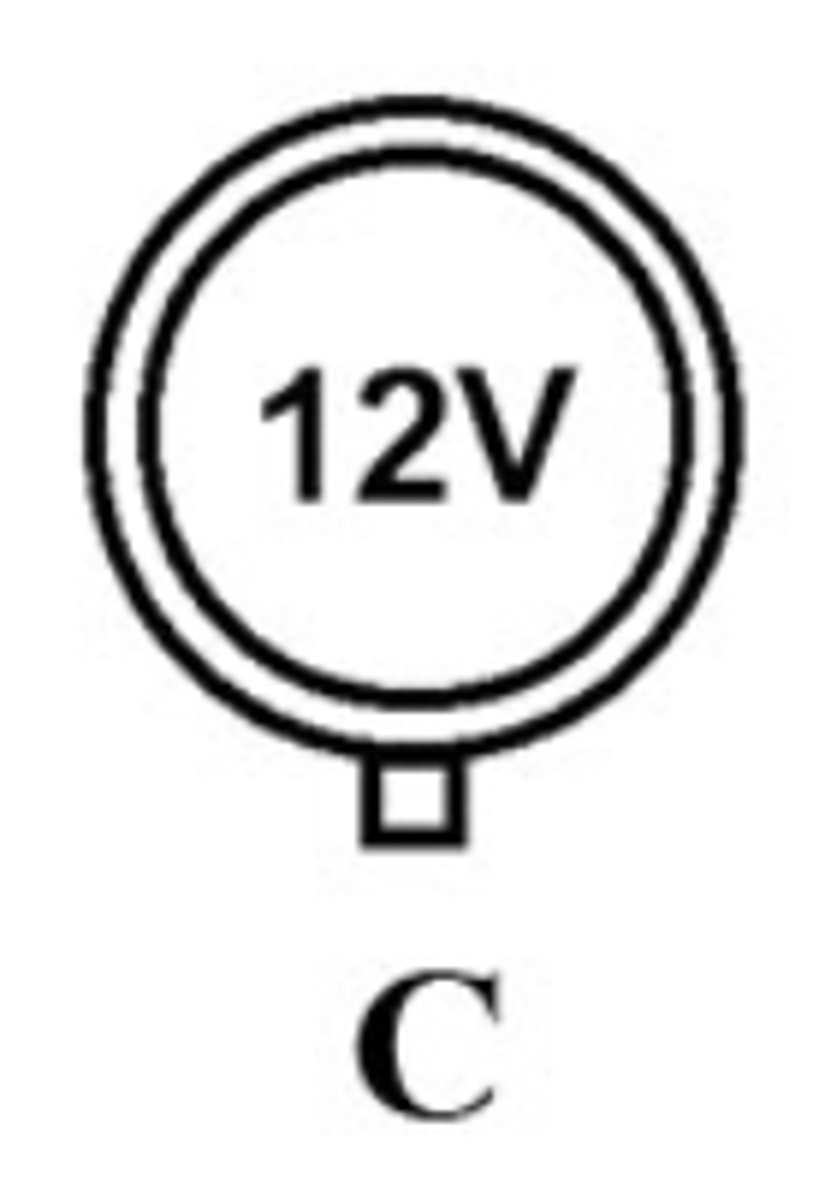 <p>accessory power outlet</p>