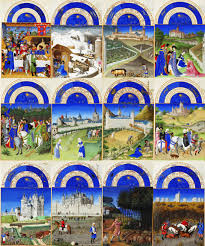 <p>Les Très Riches Heures du duc de Berry</p><p>A famous illuminated manuscript created in the early 15th century, renowned for its exquisite miniatures and rich detail. It serves as a crucial example of Gothic art and is considered one of the greatest masterpieces of medieval manuscript illumination. The work reflects the social and cultural life of the time, capturing various aspects of daily life, seasons, and religious events.</p>