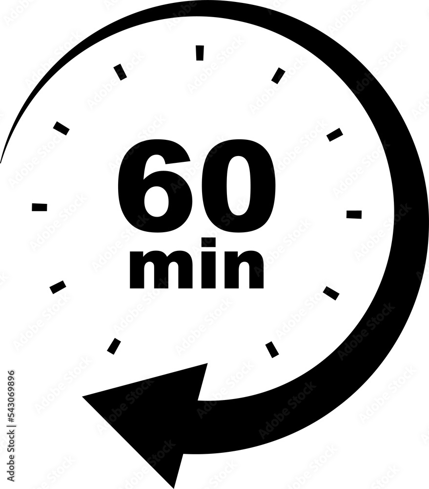 <p>60 minutes</p>