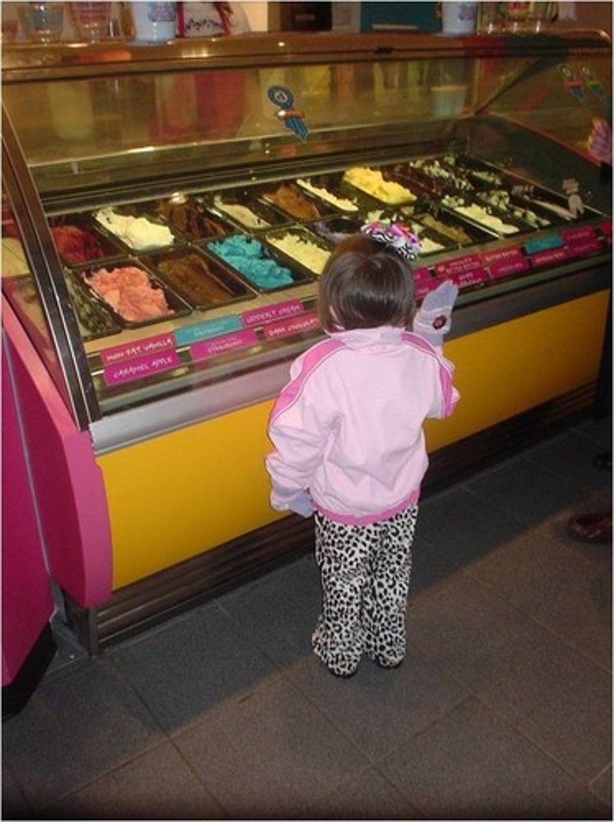 <p>the ice cream shop</p>